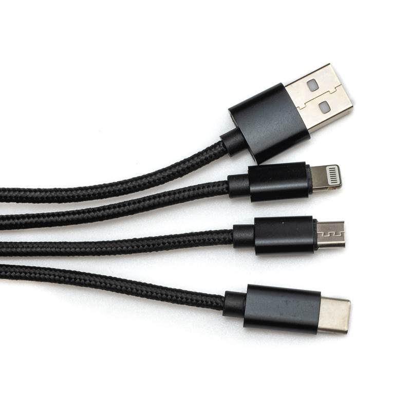 Polnilni kabel 3 v 1 z obeskom - slika 2